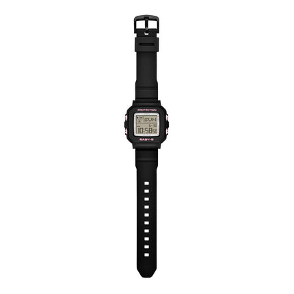 Casio Baby-G + Plus BGD-10KH-1DR Digital Dial Black Resin Band + Case Holder Set