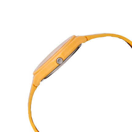 Casio General MQ-24B-9BDF Pop Analog Yellow Dial Yellow Resin Band