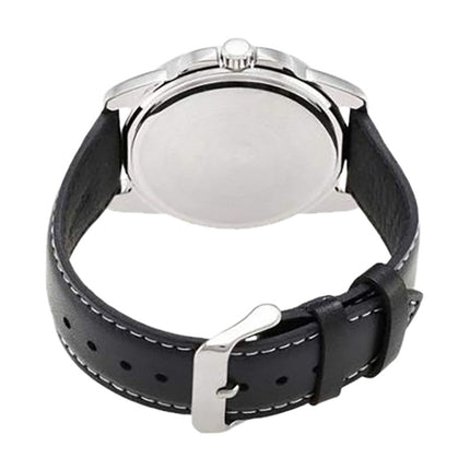 Casio General MTP-1314L-8AVDF Enticer Men Black Dial Black Leather Band