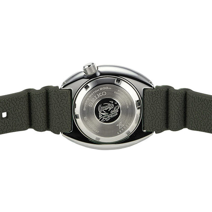 Seiko Prospex SRPE05K1 King Turtle Automatic Green Dial Green Rubber Strap