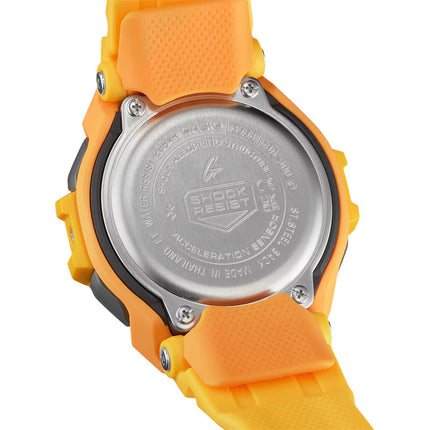 Casio G-Shock GBD-300-9DR G-Squad Digital Dial Yellow Resin Band