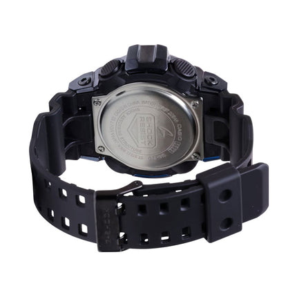 Casio G-Shock GM-700P-6ADR G-Steel Metal Clad Purple Digital Analog Dial Black Resin Band