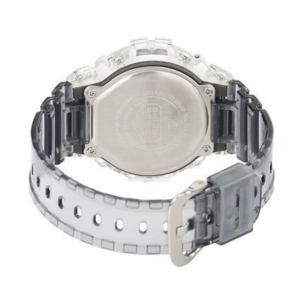Casio G-Shock DW-6900SK-1DR Clear Skeleton Series Grey Digital Dial Grey Resin Band