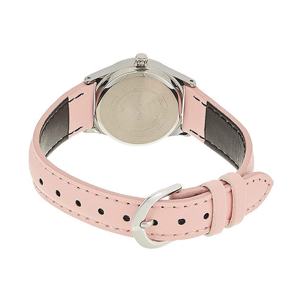 Casio General LTP-V006L-4BUDF Ladies Pink Dial Pink Leather Band