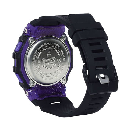 Casio G-Shock GBD-200SM-1A6DR G-Squad Vital Bright Men Black Digital Dial Black Resin Band
