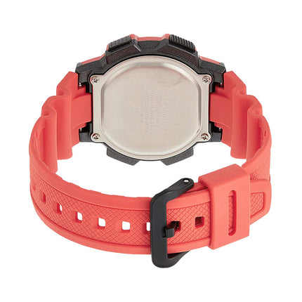 Casio General AE-1000W-4AVDF 10 Year Battery Life Digital Dial Red Resin Band