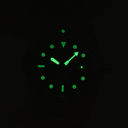 Alba Mechanical AL4287X1 Men Green Dial Stainless Steel Strap