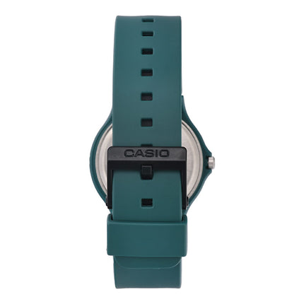 Casio General MQ-24B-3BDF Pop Analog Green Dial Green Resin Band