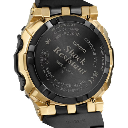 Casio G-Shock GMW-BZ5000BD-1DR Full Metal Digital Dial Stainless Steel Band