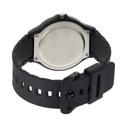 Casio General MW-240-1B2VDF Men Analog Black Dial Black Resin Band