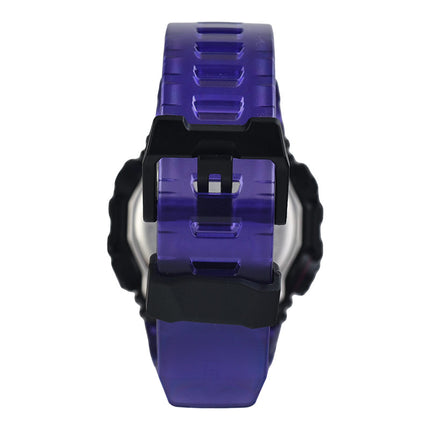 Casio G-Shock GA-B001CBRS-6ADR Cyberspace Digital Analog Dial Purple Transparent Resin Band