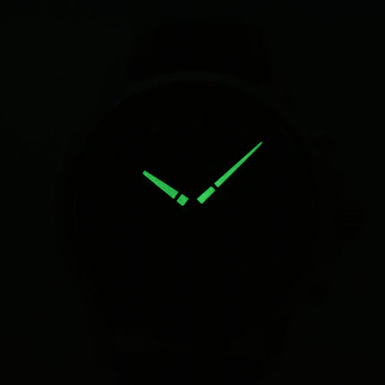 Alba Active AT3J63X1 Men Chronograph Black Dial Black Leather Strap