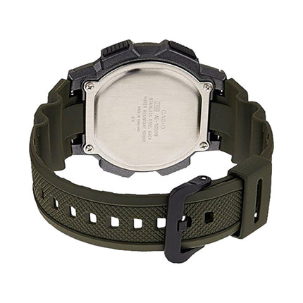 Casio General AE-1000W-3AVDF 10 Year Battery Water Resistance 100M Green Resin Band