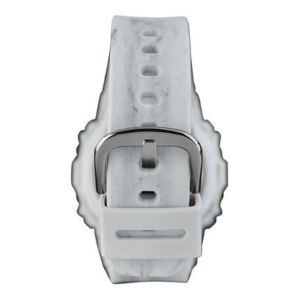 Casio G-Shock GMS-S5600RT-7DR Ladies Tough Solar Digital Dial White Resin Band