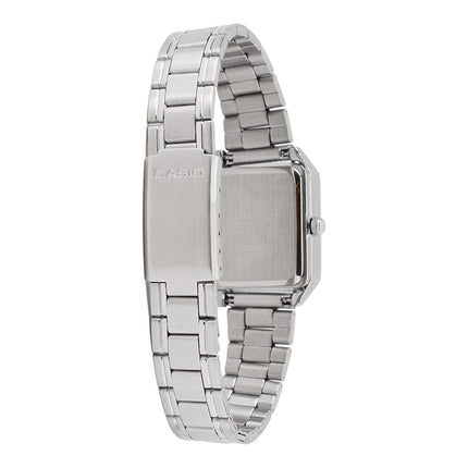 Casio General LTP-V007D-2EUDF Tank Light Blue Dial Stainless Steel Band