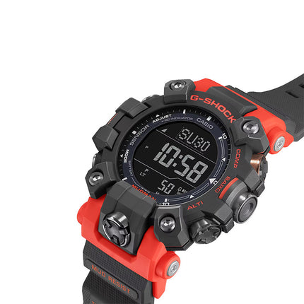 Casio G-Shock Mudman GW-9500-1A4DR Solar Master Of G-Land Digital Dial Black Bio-Based Resin Band