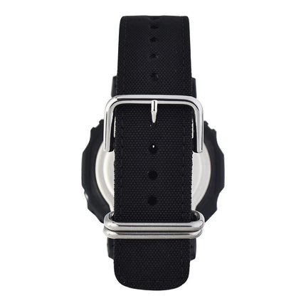 Casio G-Shock GA-2100BCE-1ADR CasiOak Utility Black Series Digital Analog Dial CORDURA Cloth Band