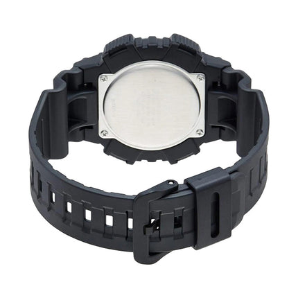 Casio General AQ-S810W-1A3VDF Solar Analog Digital Dial Black Resin Band