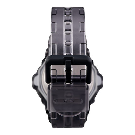 Casio Baby-G BG-169U-8BDR Digital Blue Dial Transparency Black Resin Band