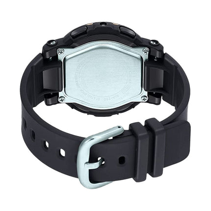 Casio Baby-G Standard BGA-290-1ADR Ladies Black Digital Analog Dial Black Resin Band