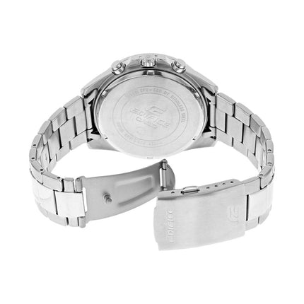 Casio Edifice EFV-550D-7AVUDF Chronograph Men Silver Dial Stainless Steel Band