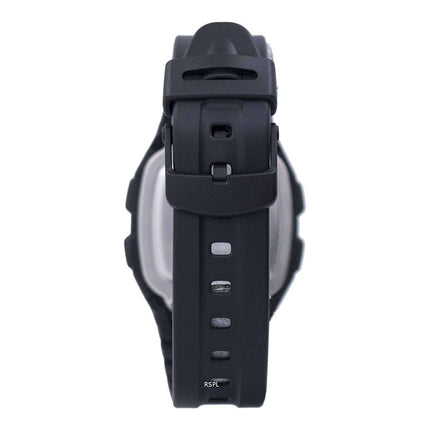 Casio General W-96H-1BVDF 10 Year Battery Digital Dial Black Resin Band