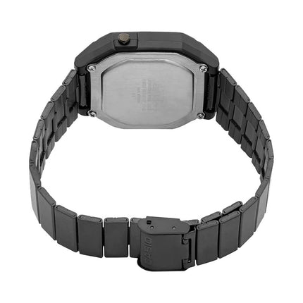 Casio General B650WB-1BDF Vintage Men Digital Dial Black Stainless Steel Band