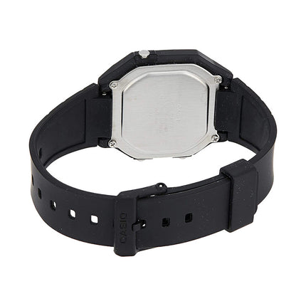 Casio General W-217H-9AVDF Digital Dial Black Resin Band