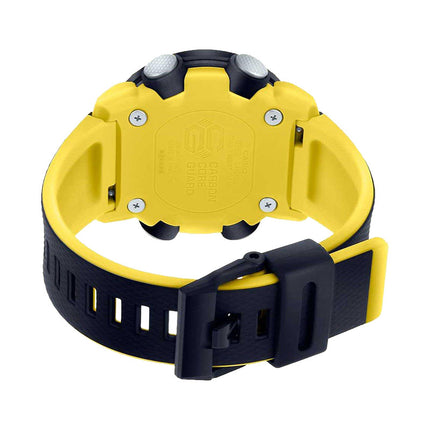 Casio G-Shock GA-2000-1A9DR Black Digital Analog Dial Dual Color Resin Band