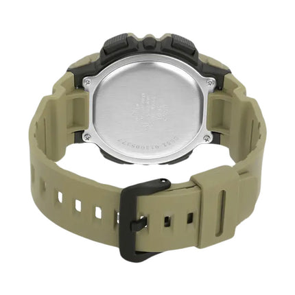 Casio General WS-1500H-5BVDF Men Illuminator Digital Dial Light Brown Resin Band