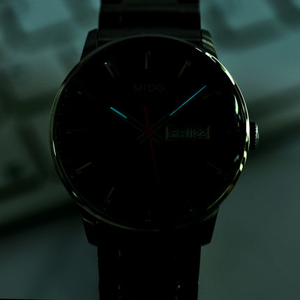 MIDO Commander II M021.431.11.061.01 Chronometer Automatic Anthracite Dial Stainless Steel Strap