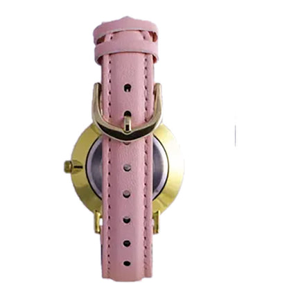Casio General LTP-VT01GL-4BUDF Ladies Light Pink Dial Light Pink Leather Band