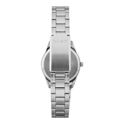 Casio General LTP-V005D-7B2UDF Ladies Silver Dial Stainless Steel Band