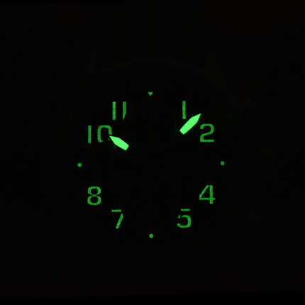 Alba AM3855X1 Chronograph Men Green Dial Green Nylon Strap