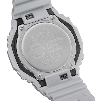 Casio G-Shock GA-2100FF-8ADR CasiOak Forgotten Future Series Metalic Silver Resin Band