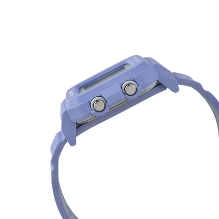 Casio Baby-G + Plus BGD-10K-6DR 30th Anniversary Digital Dial Purple Resin Band + Case Holder Set 