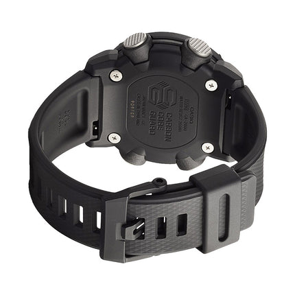 Casio G-Shock GA-2000S-1ADR Black Out Carbon Core Guard Black Digital Analog Dial Black Resin Band