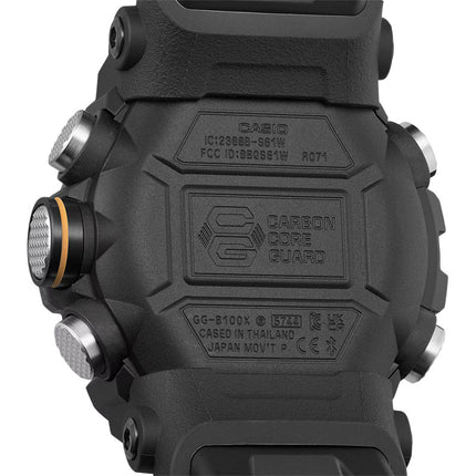 Casio G-Shock Mudmaster GG-B100X-1ADR Master Of G-Land Digital Analog Dial Black Resin Band