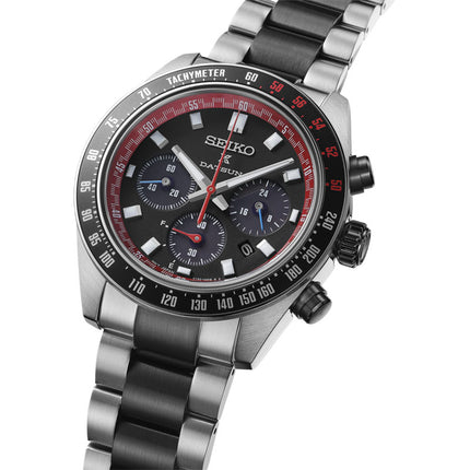 Seiko Prospex X DATSUN SSC957P1 Speedtimer Solar Fairlady Z 240Z St Steel Strap Limited Edition
