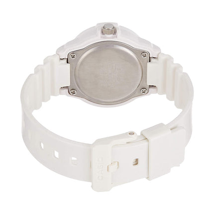 Casio General LRW-200H-7BVDF Pop Sporty White Dial White Resin Band