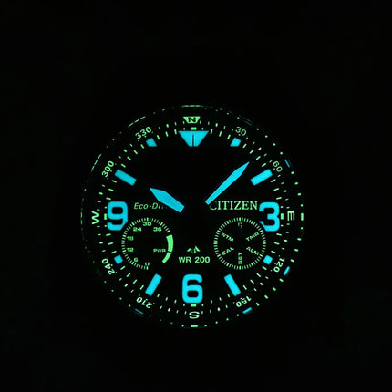 Citizen Promaster JV1006-51L Land 35th Anniversary Analog Digital Dial Stainless Steel Strap