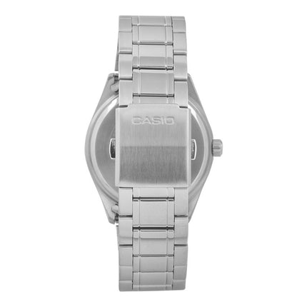 Casio General MTP-B180D-3AVDF Men Green Dial Stainless Steel Band