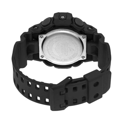 Casio G-Shock GA-700-1BDR Men Digital Analog Dial Black Resin Band