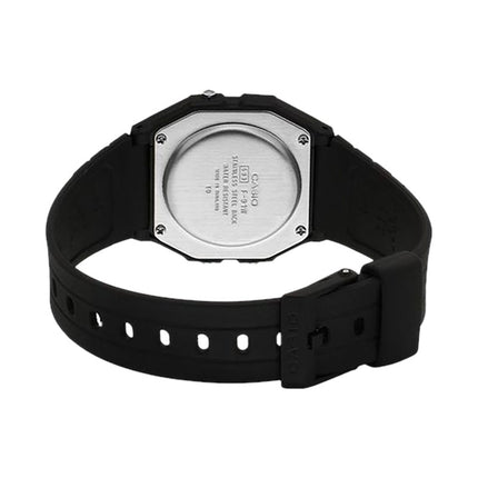 Casio General F-91W-1DG Classic Digital Dial Black Resin Band