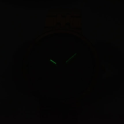 Alba Prestige AS9D70X1 Sapphire Crystal Man White Dial Rose Gold Stainless Steel Strap