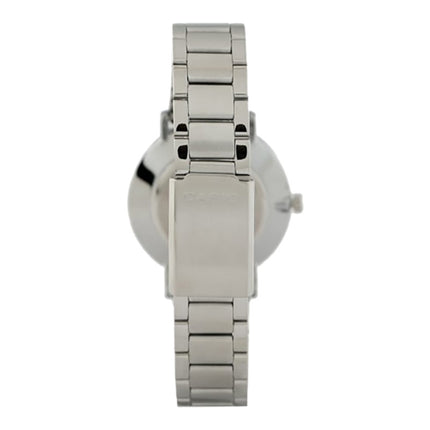 Casio General LTP-VT01D-1BUDF Analog Ladies Black Dial Stainless Steel Band