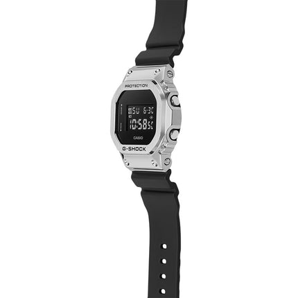 Casio G-Shock GM-5600U-1DR Metal Covered Digital Dial Black Resin Band