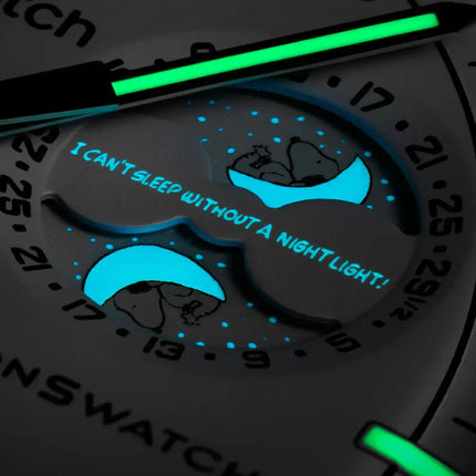 Swatch X Omega Bioceramic Moonswatch SO33W700 Quartz Mission to the Moonphase Full Moon