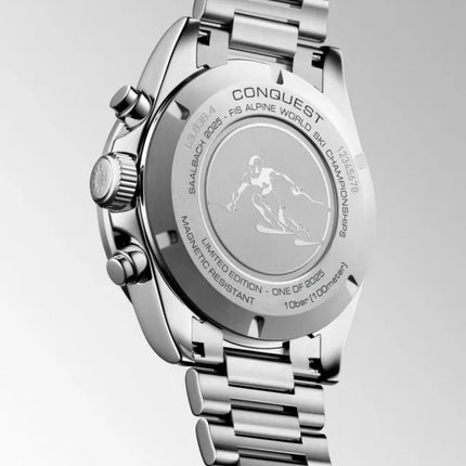 Longines Conquest Automatic Chronograph 42mm Ski Edition L3.836.4.52.9
