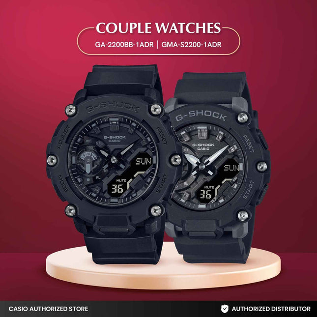 Casio G-Shock GA-2200BB-1ADRxGMA-S2200-1ADR